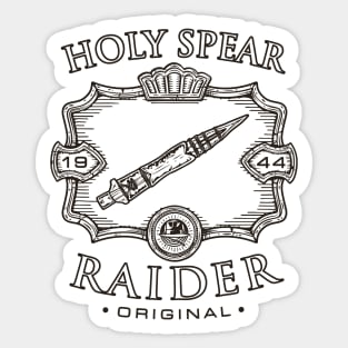 Holy Spear Raider Sticker